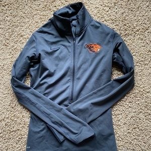 Oregon State Nike Half-zip